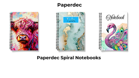 Paperdec Spiral Notebooks
