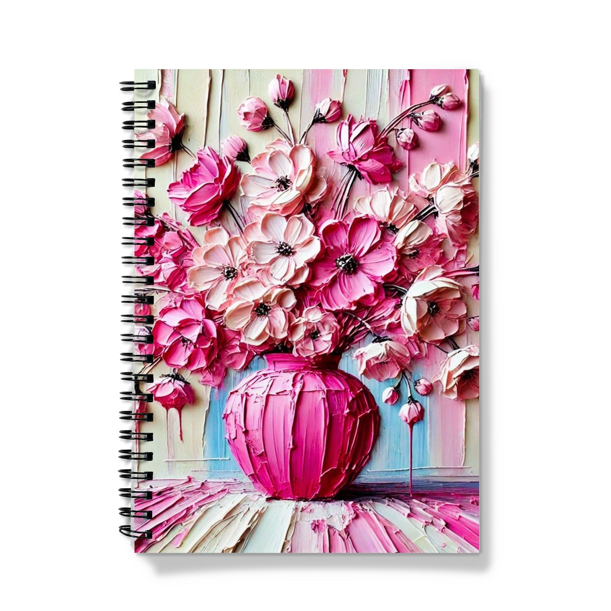 Vase of Pink Bloom Notebook
