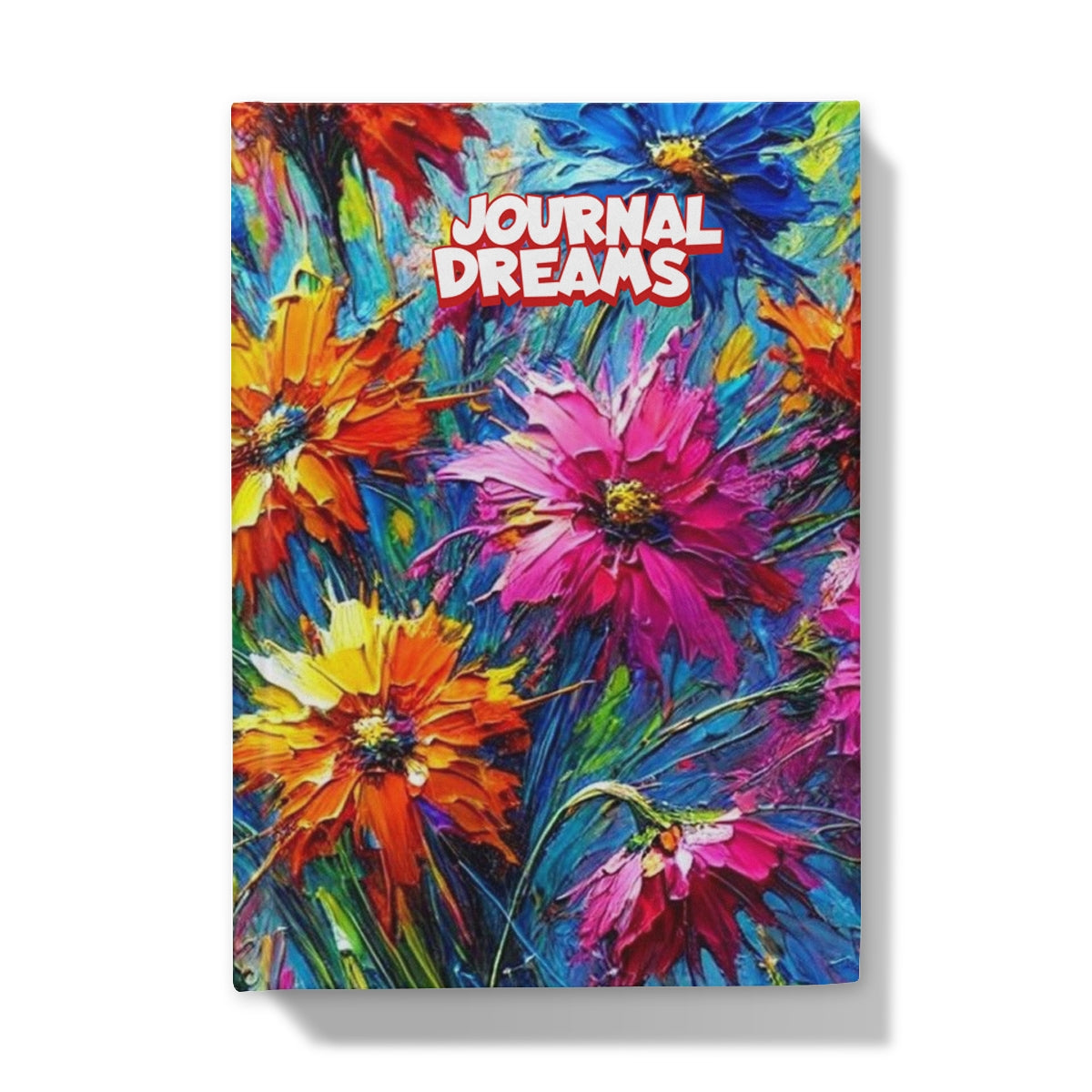 Wildflowers Impasto Hardback Journal