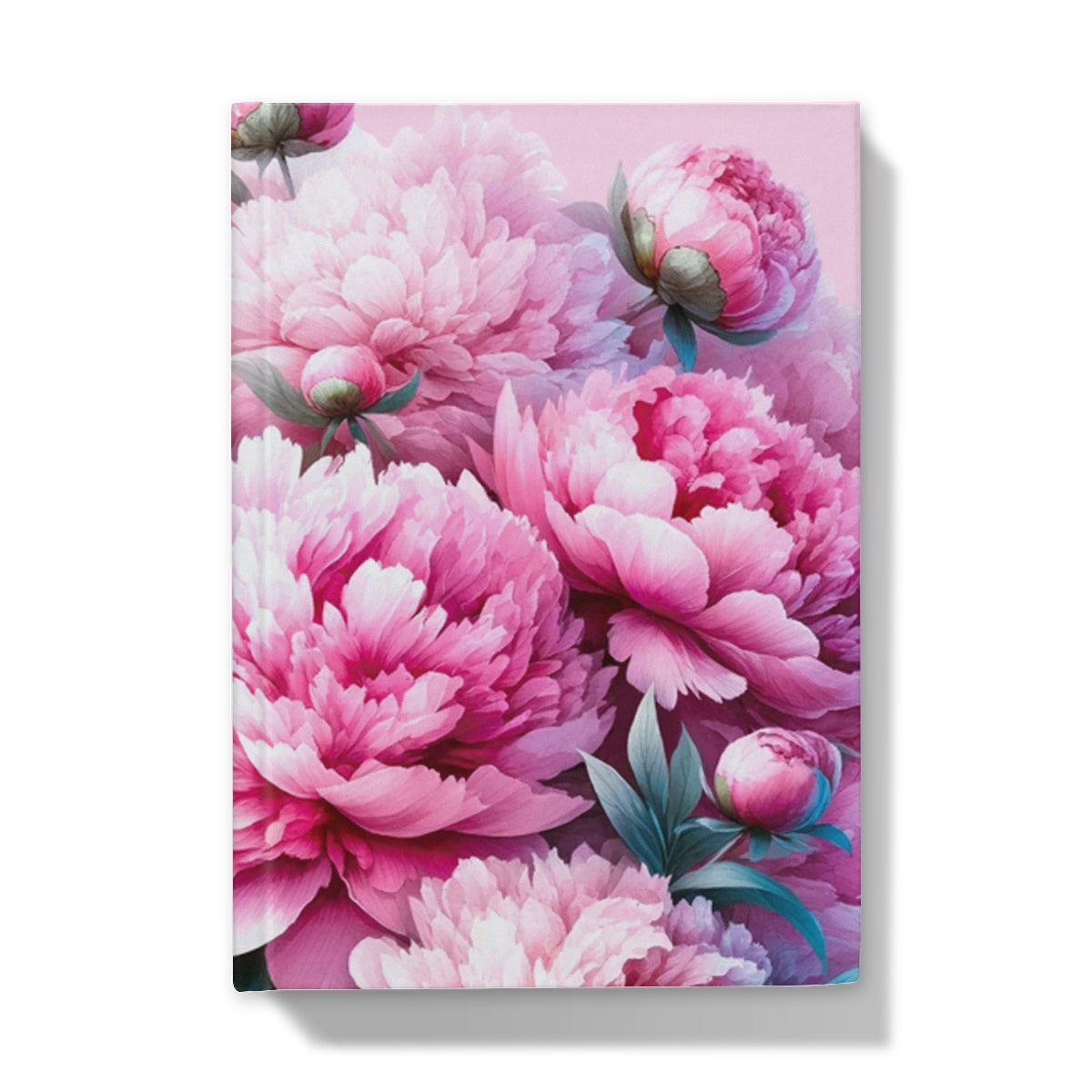 Pink Peony Hardback Journal