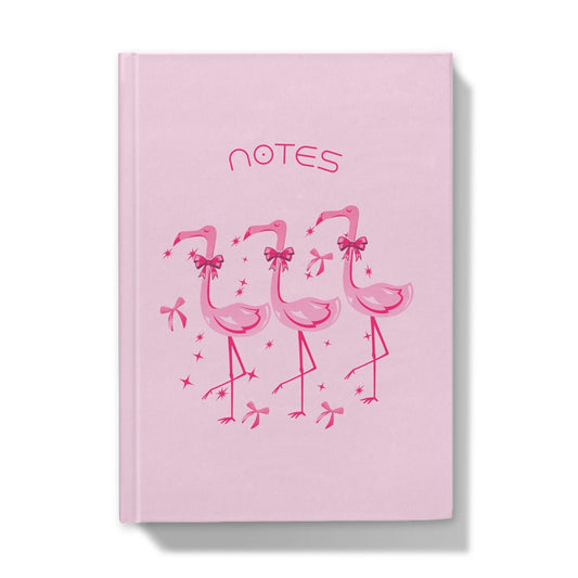 3 Flamingos Hardback Journal