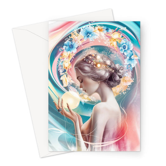 Calmness Greeting Cards