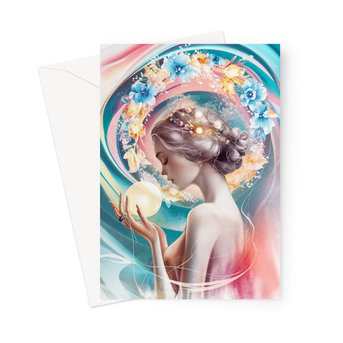 Calmness Greeting Cards