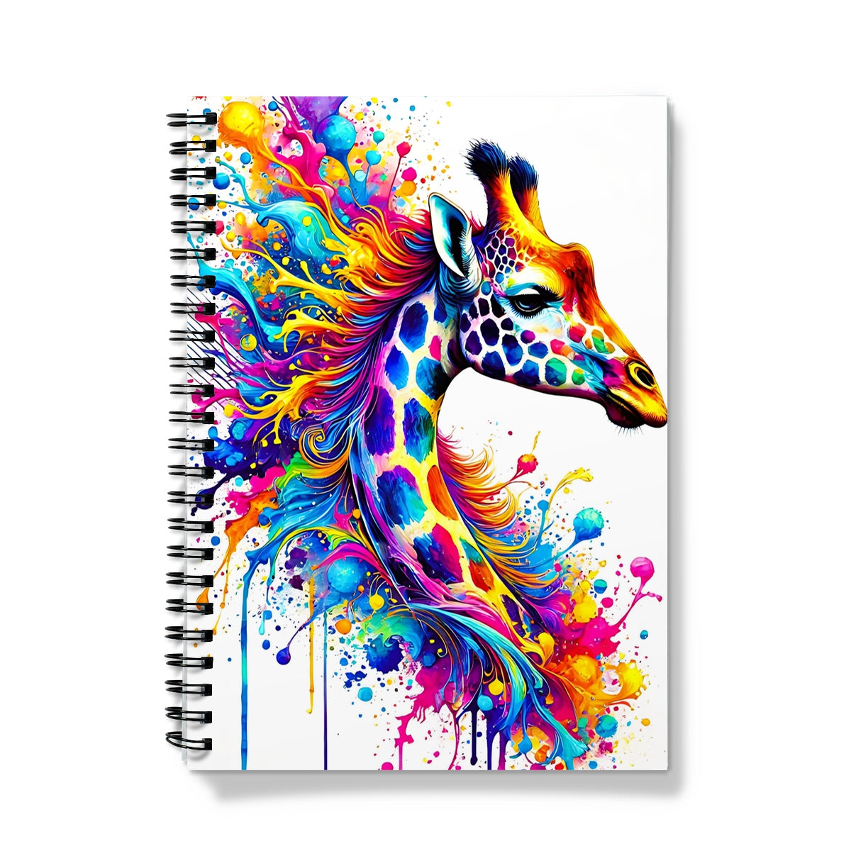 Giraffe Colour Pop Spiral Notebook