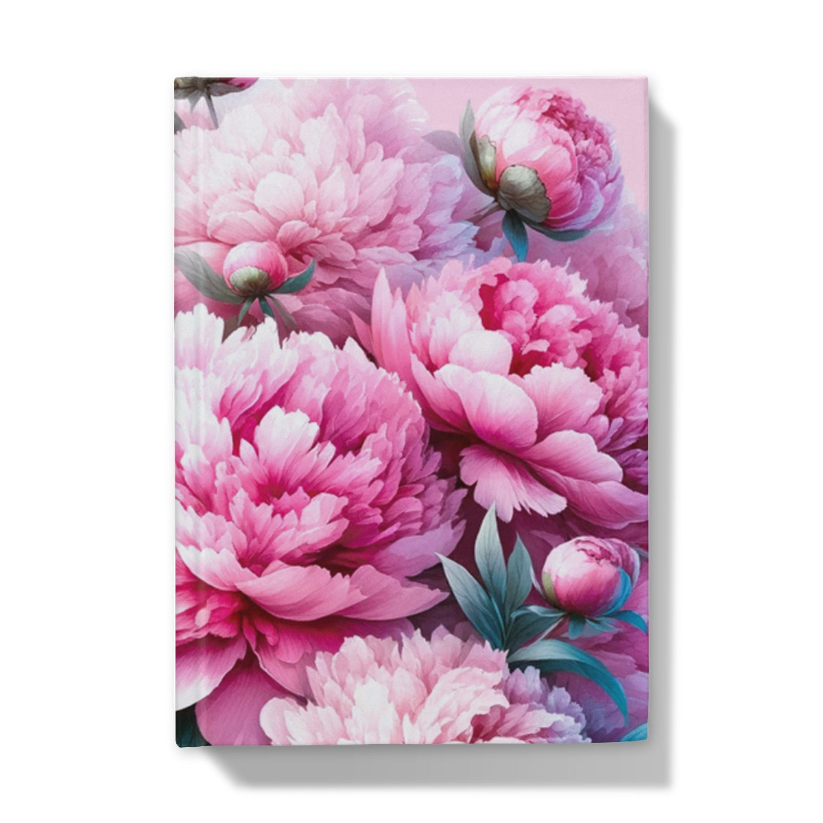 Pink Peony Hardback Journal