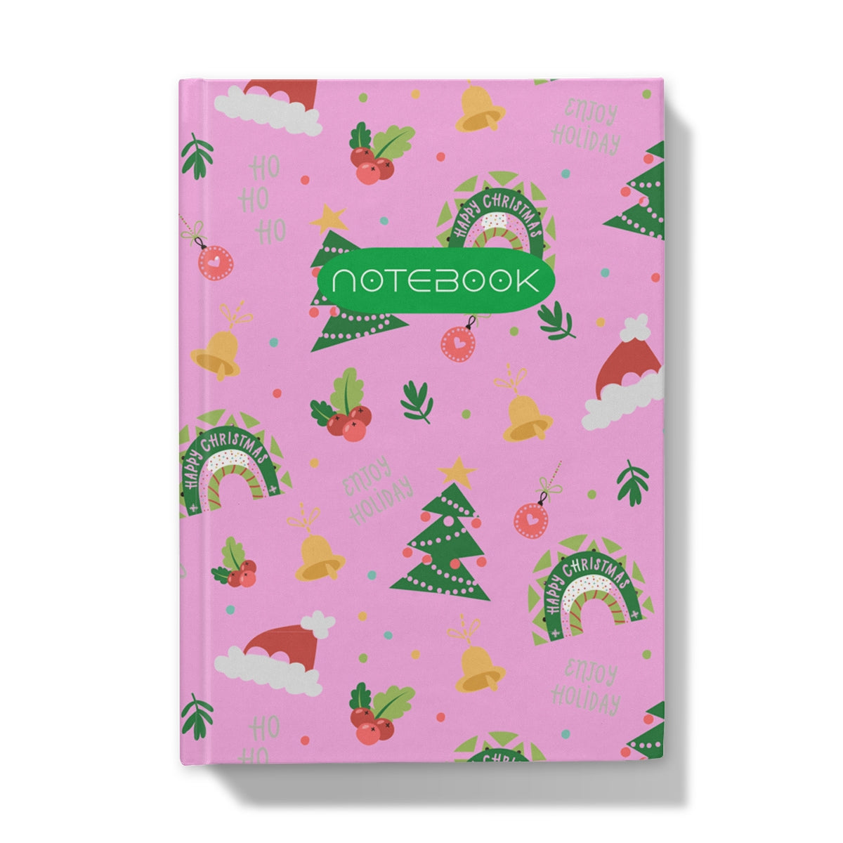Happy Holiday Hardback Journal