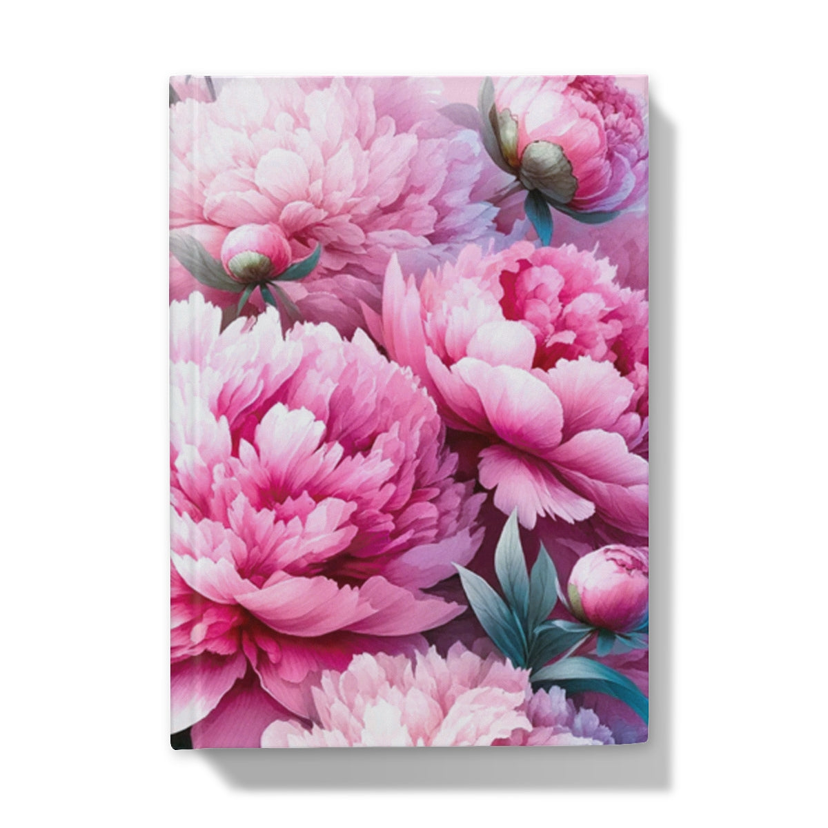 Pink Peony Hardback Journal
