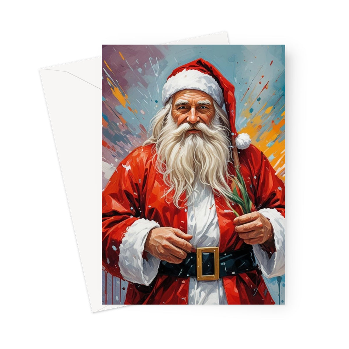 Father Christmas Greeting Cards - Pack of 10 Cards