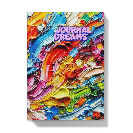 Acrylic Mash-up Hardback Journal