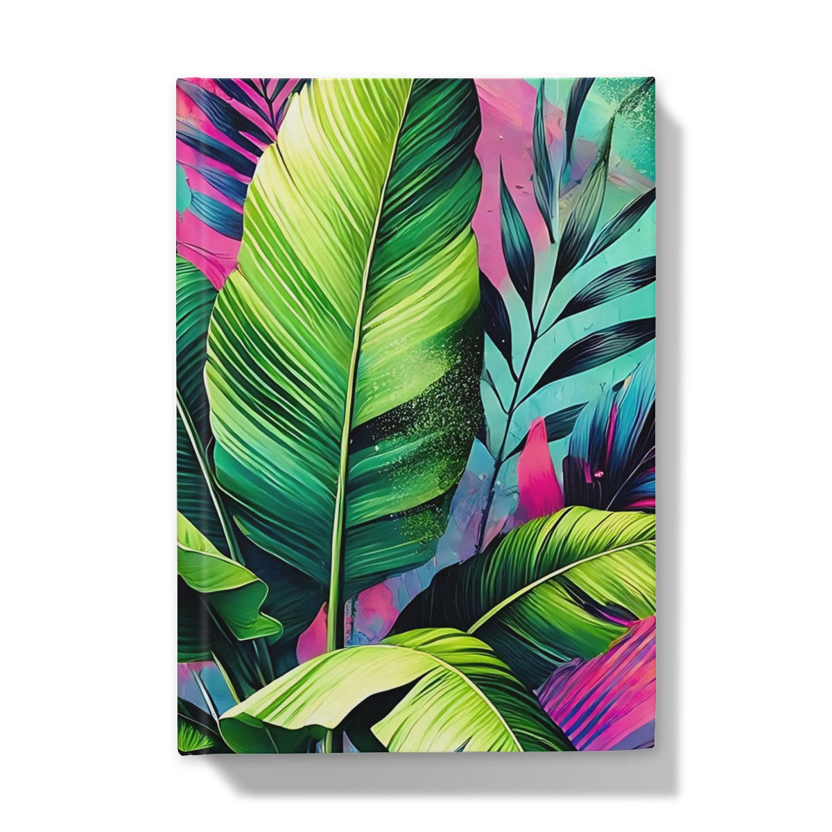 Tropical Banana Leaf Hardback Journal