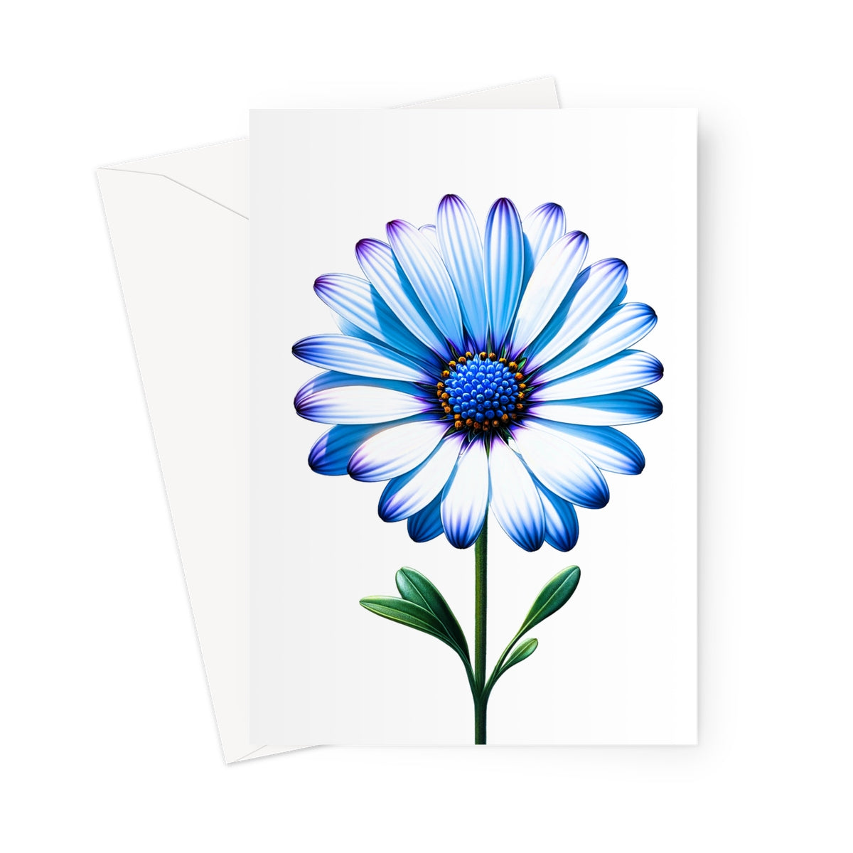 Daisy Blue Greeting Cards