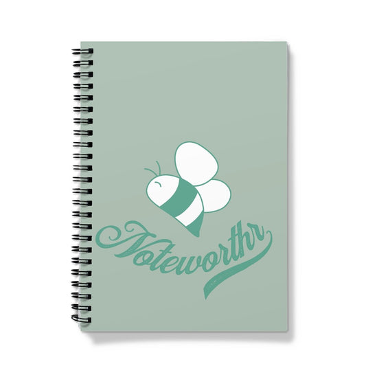 Bee Noteworthy Mint Notebook