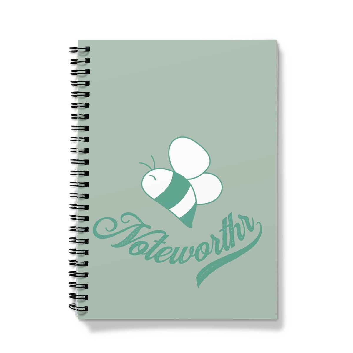 Bee Noteworthy Mint Notebook