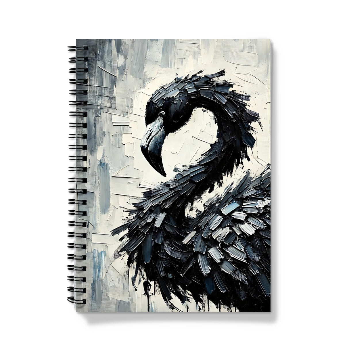 Fabulous Black Flamingo Notebook
