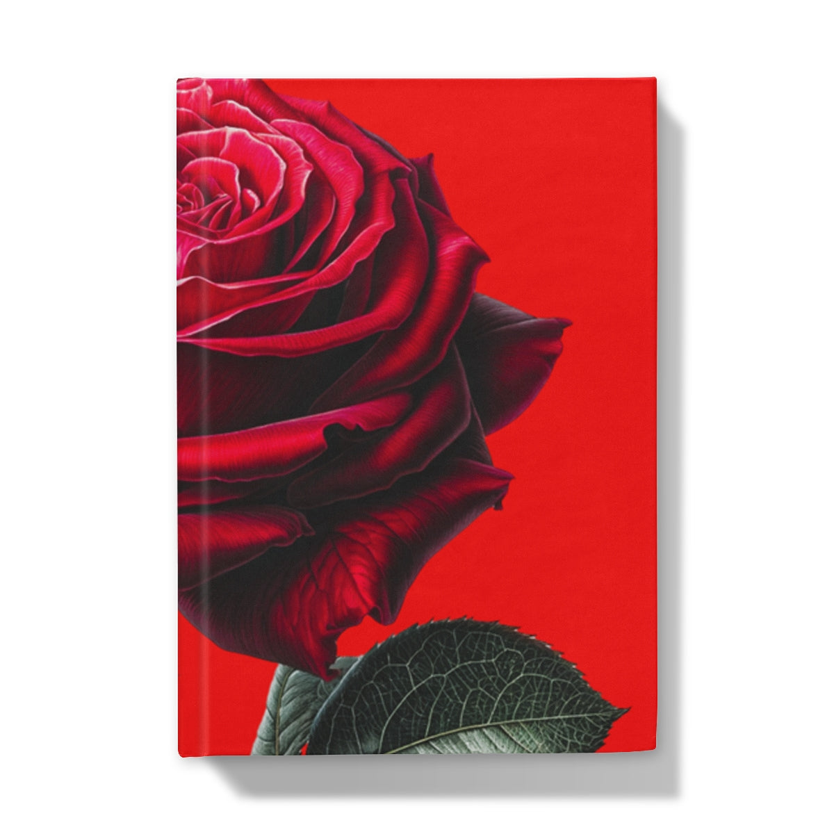 Thorny Red Rose Hardback Journal