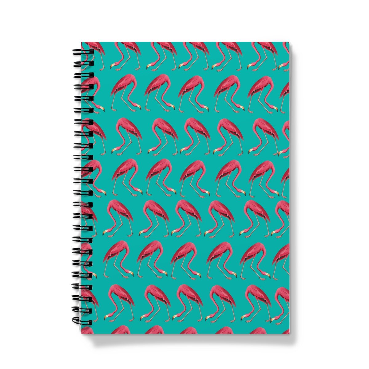 Flamingo Parade Mint Notebook