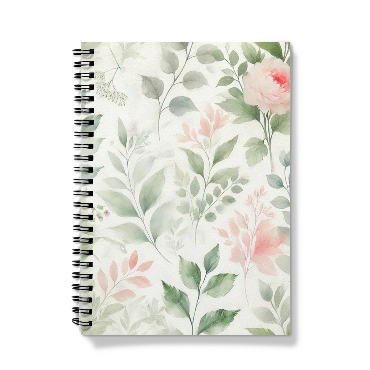 Floral Patterns Spiral Notebook