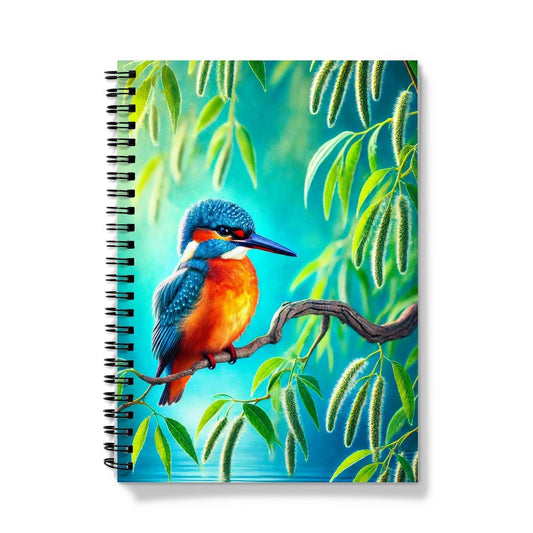 Kingfisher Bird Notebook
