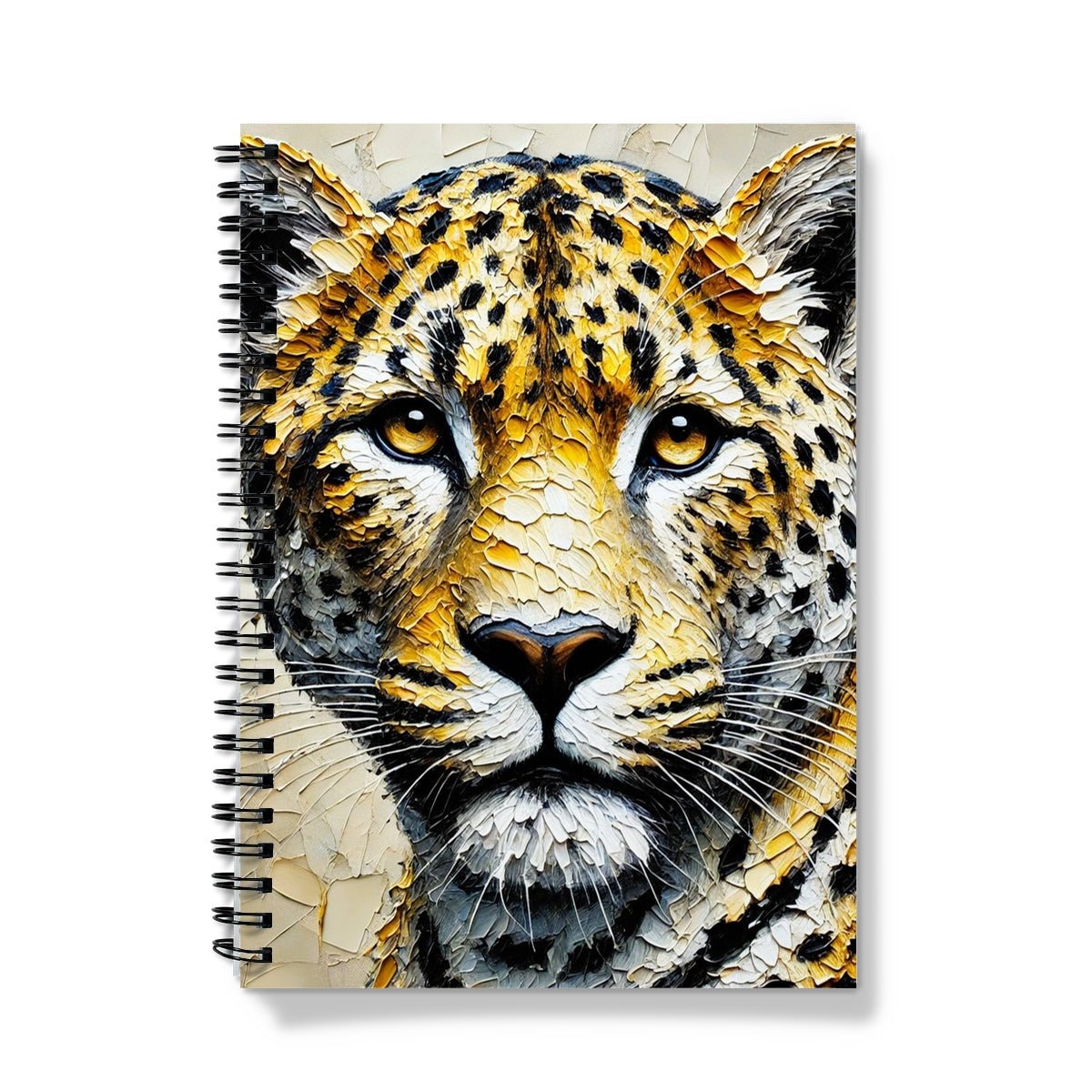 Leopard Stare Spiral Notebook