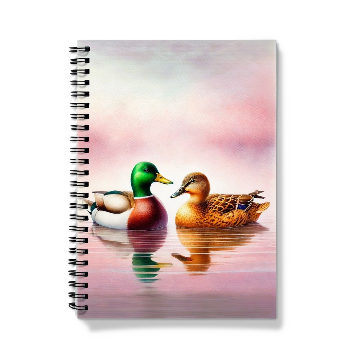 Mallard Duck Couple Notebook
