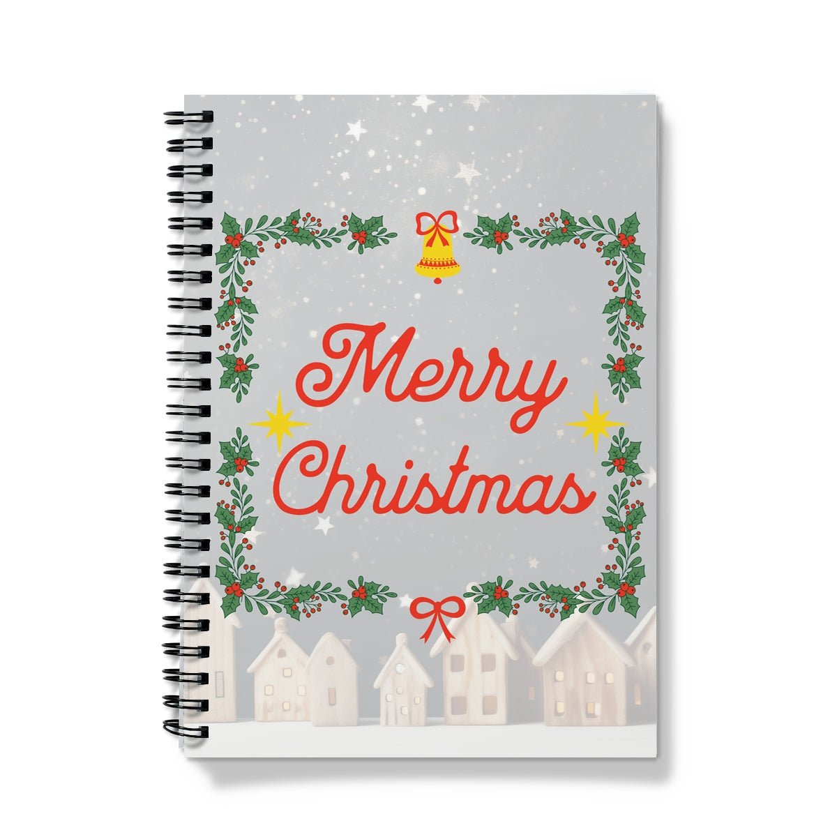 Merry Christmas Cosy Spiral Notebook