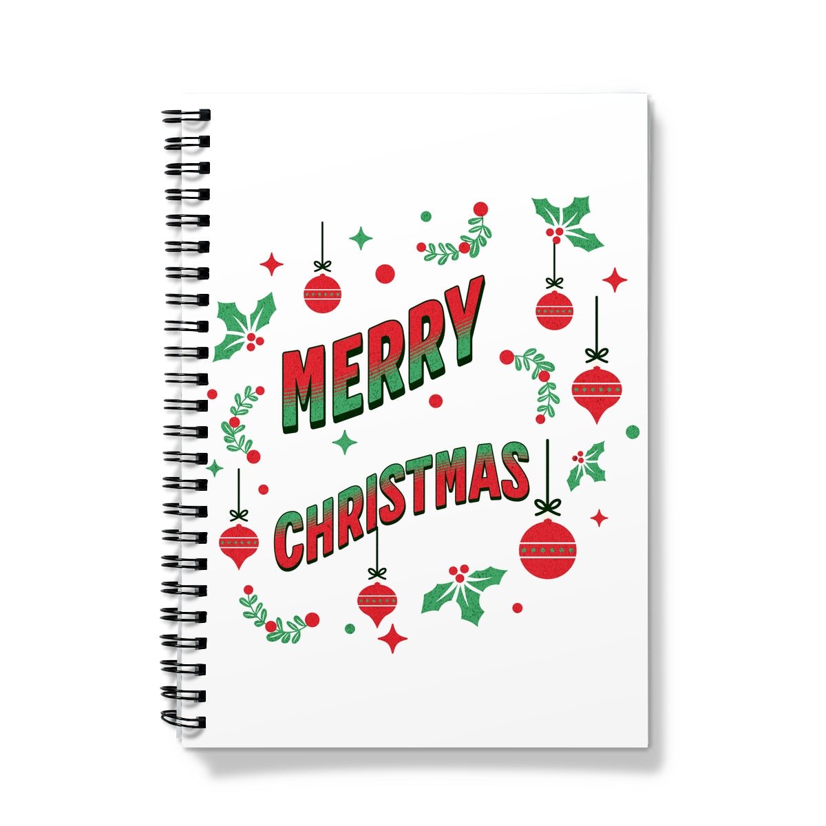 Merry Christmas Notebook