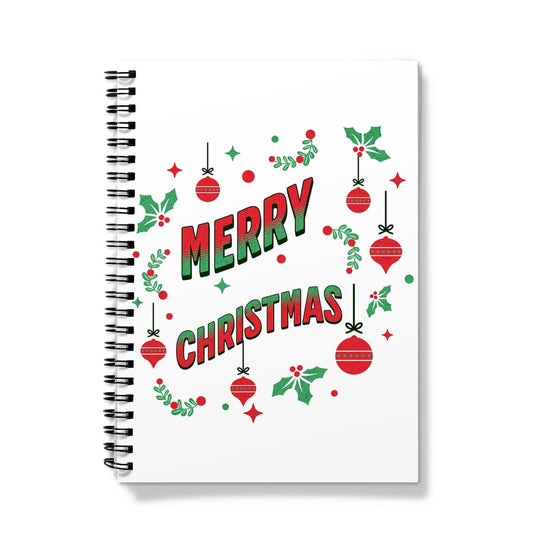 Merry Christmas Notebook