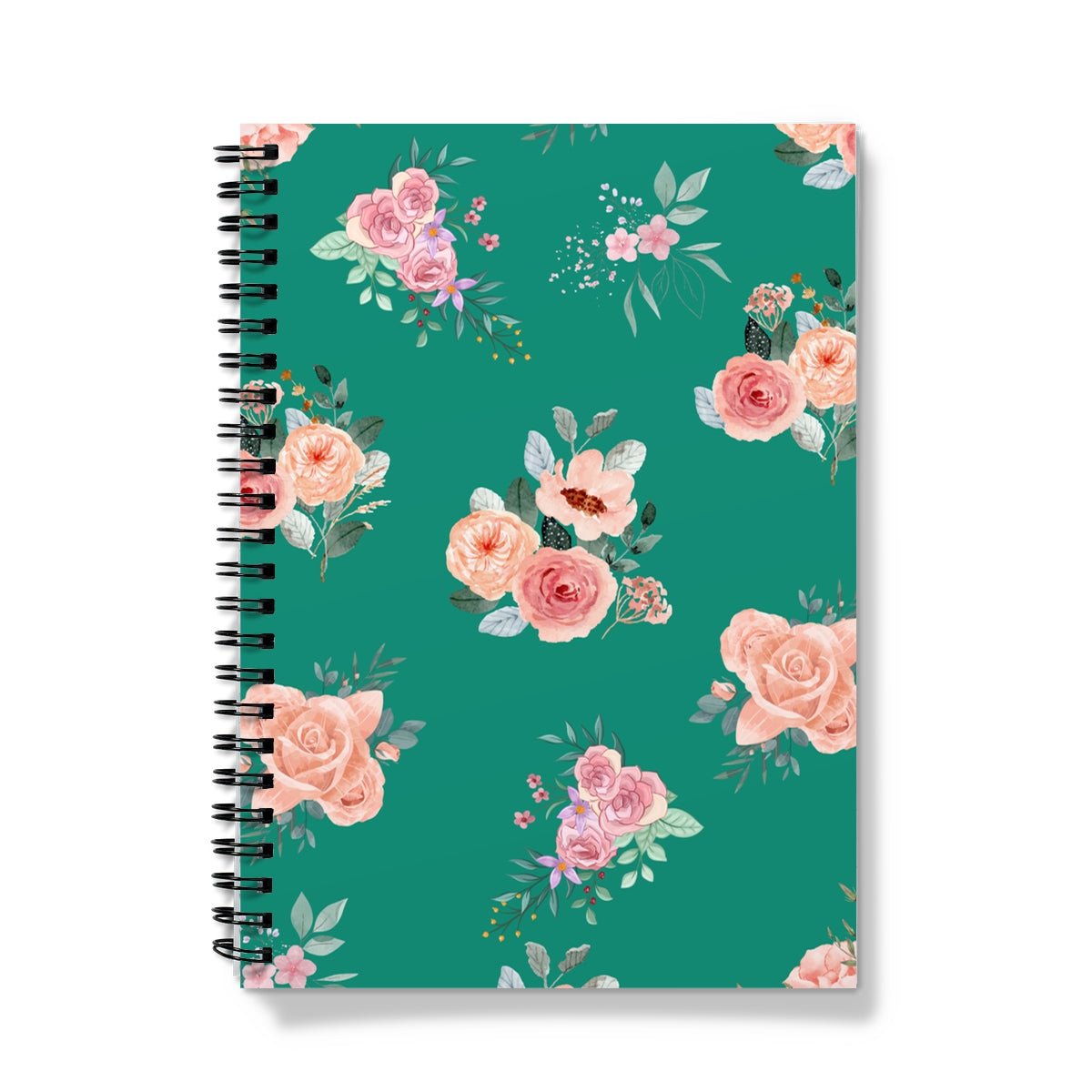 Paperdec Green Flower Notebook