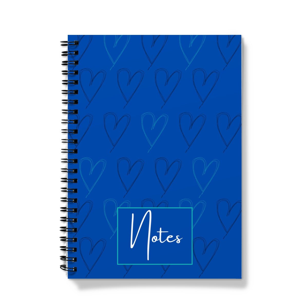 Paperdec Love Hearts Spiral Notebook