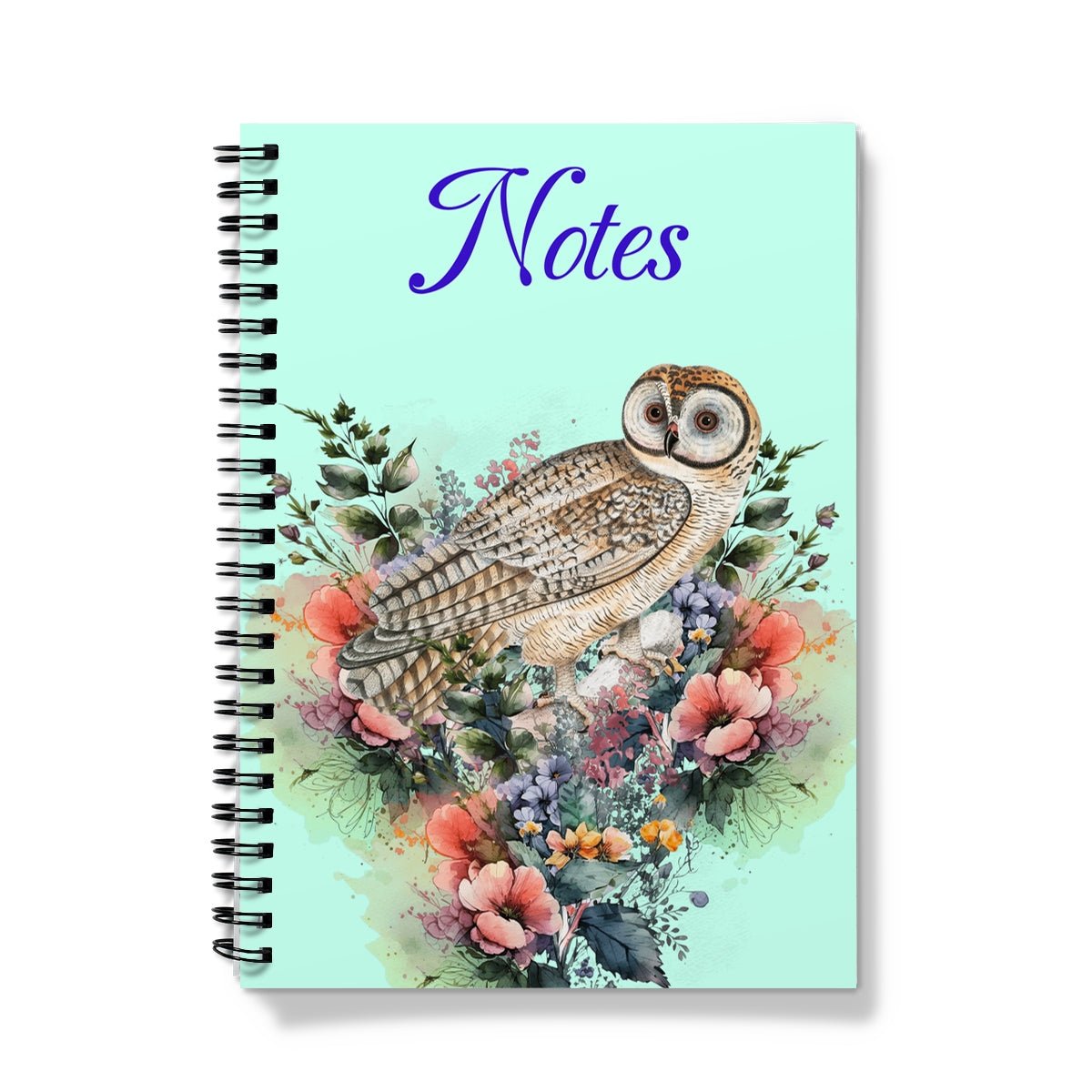 Paperdec Mint Owl Notebook