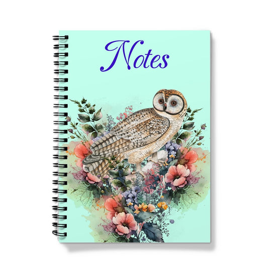 Paperdec Mint Owl Notebook