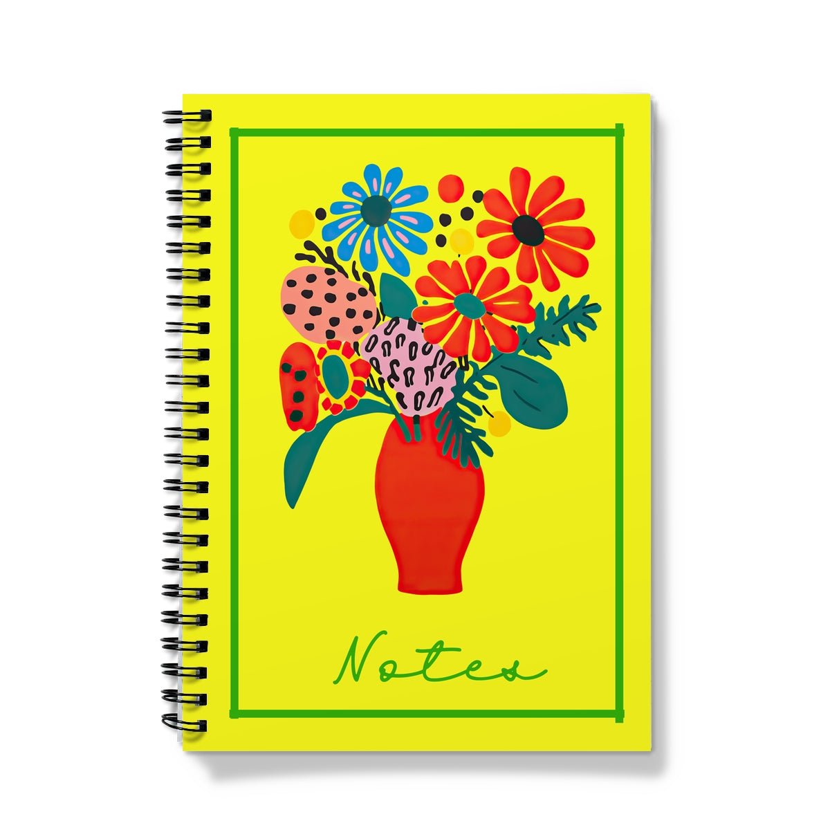 Paperdec Yellow Floral Notebook