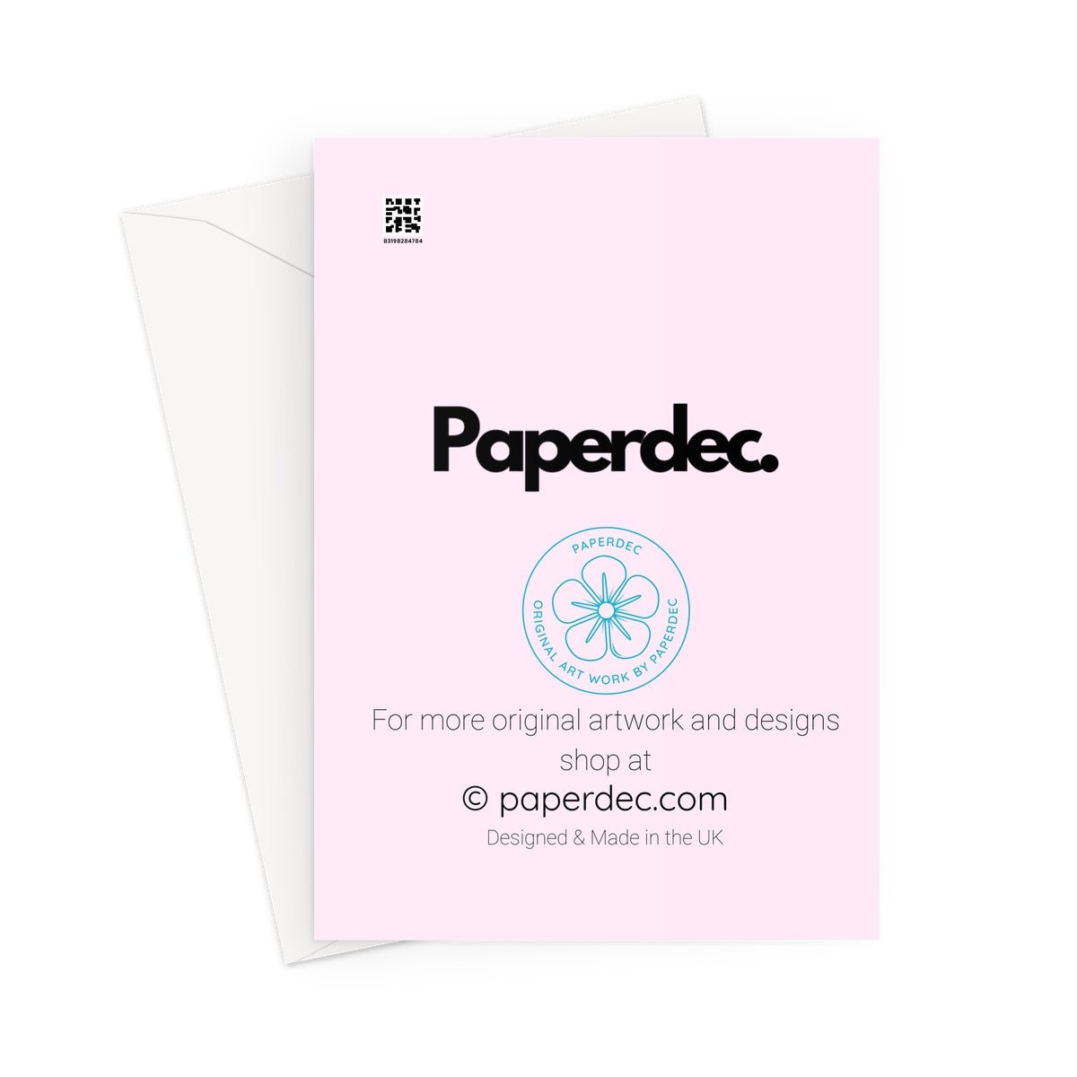 Pink Christmas Ho Ho Ho Greeting Cards - Pack of 10 Cards