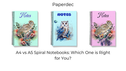A4 vs A5 Spiral Notebooks: Which One is Right for You?