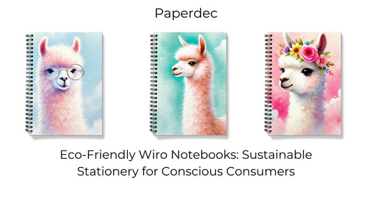 Eco-Friendly Wiro Notebooks