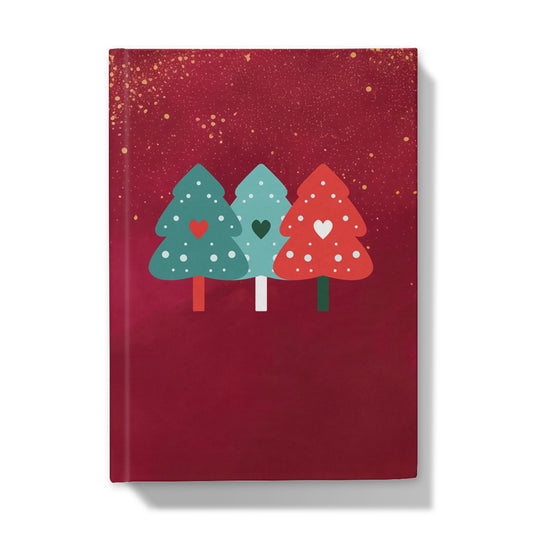 Christmas Trees Hardback Journal