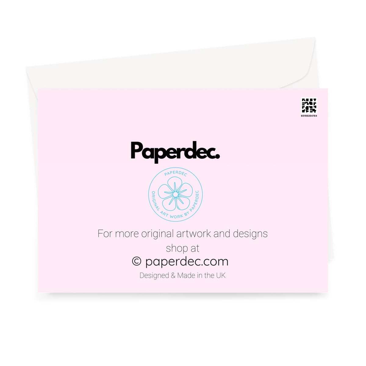 Pink Christmas Ho Ho Ho Greeting Cards - Pack of 10 Cards