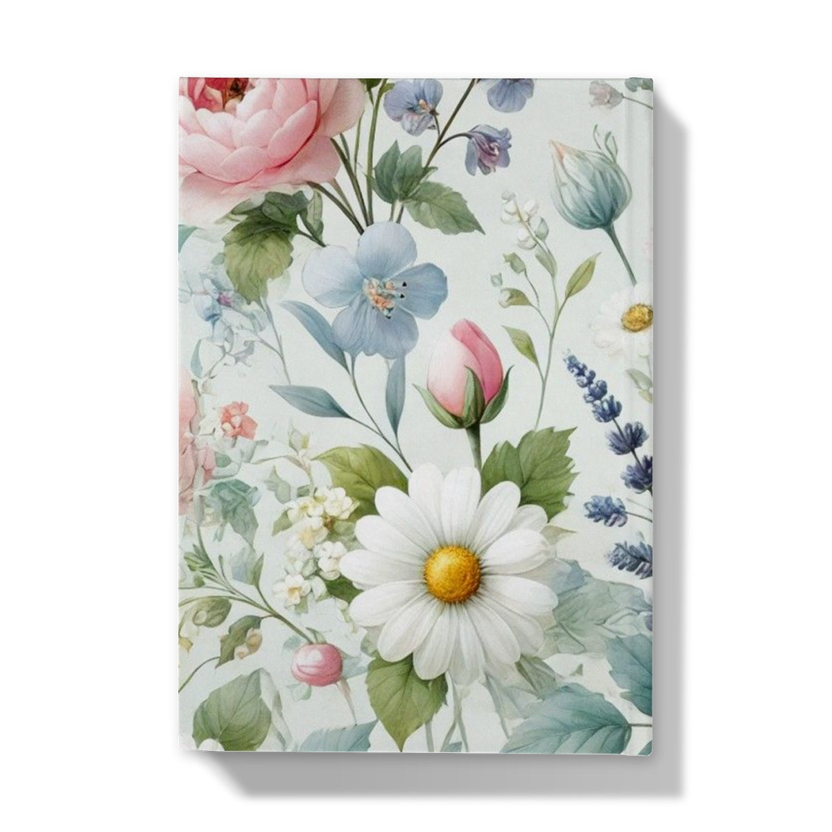 Spring Floral Patterns Hardback Journal