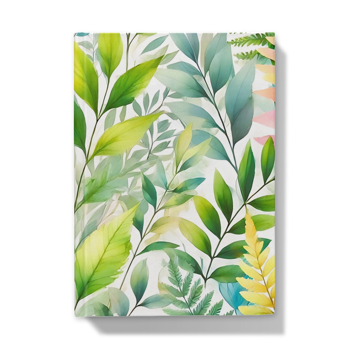 Leaves Pattern Hardback Journal