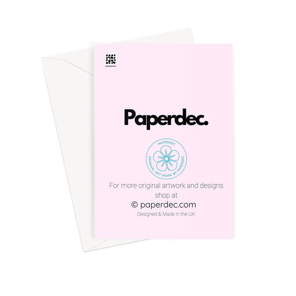 Pink Christmas Ho Ho Ho Greeting Cards - Pack of 10 Cards