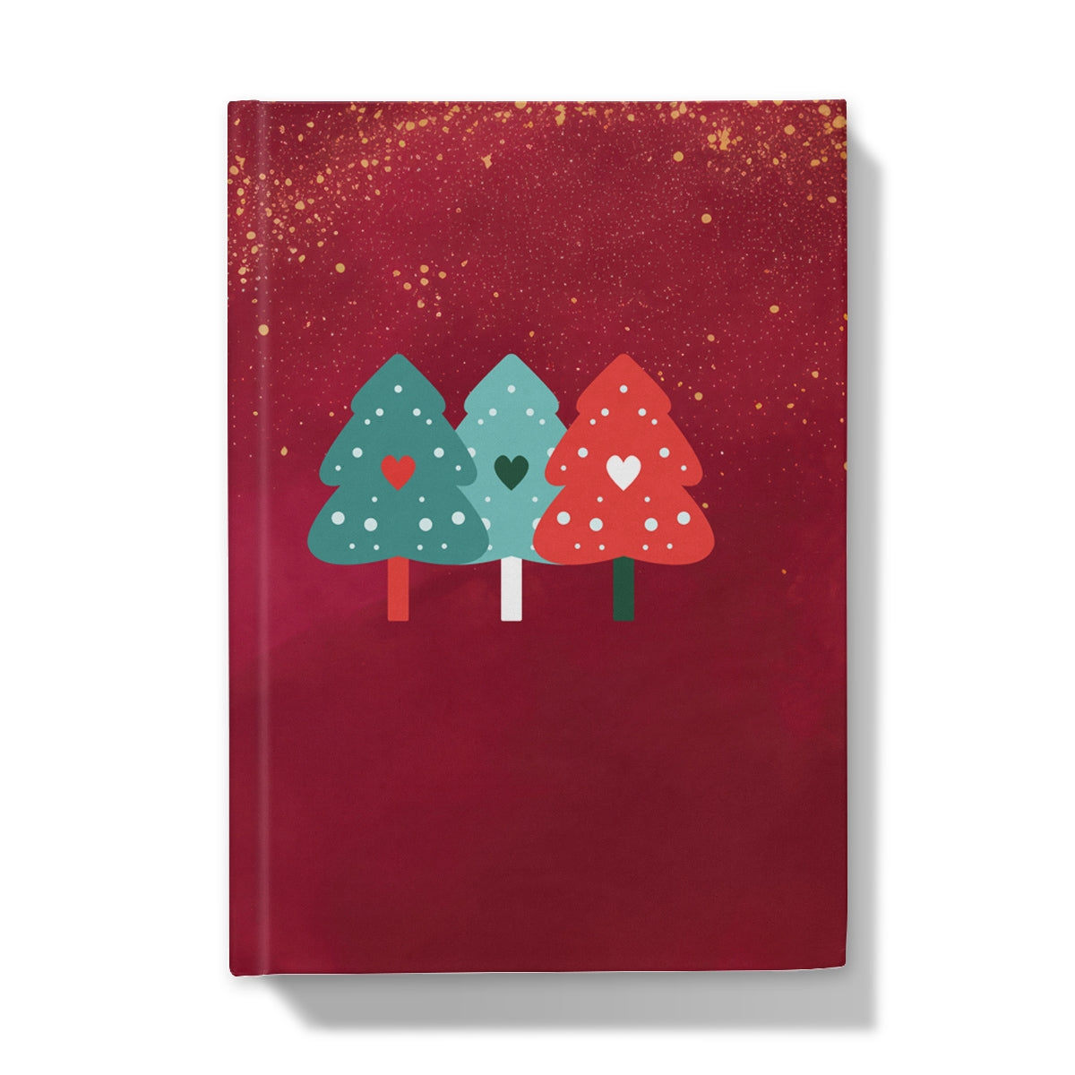 Christmas Trees Hardback Journal