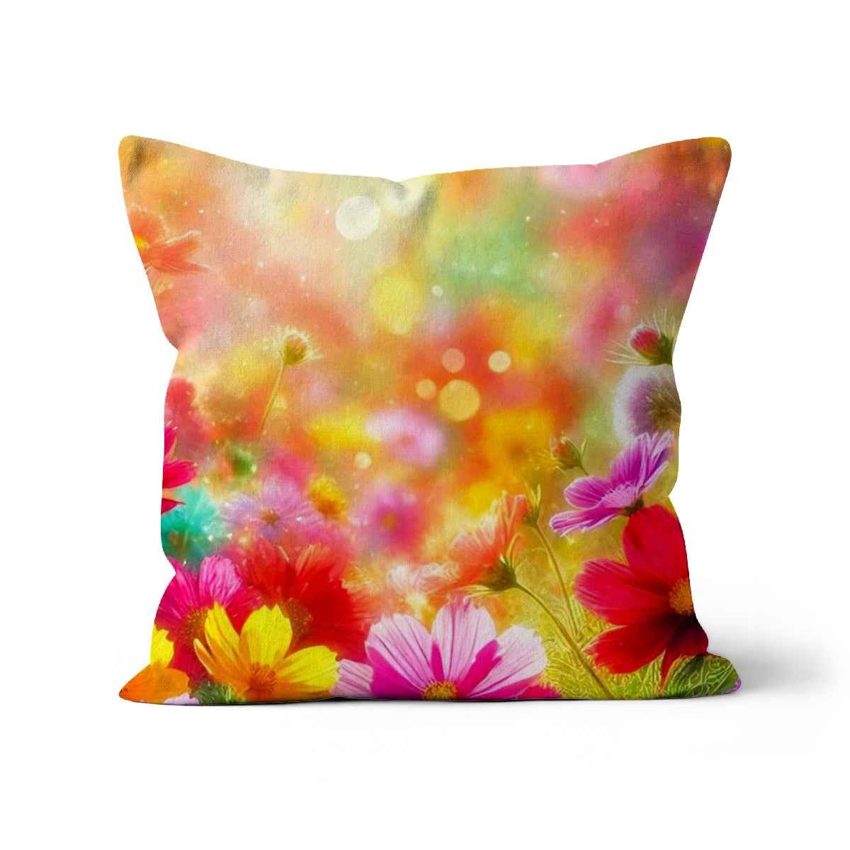 Wildflowers Watercolour Cushion
