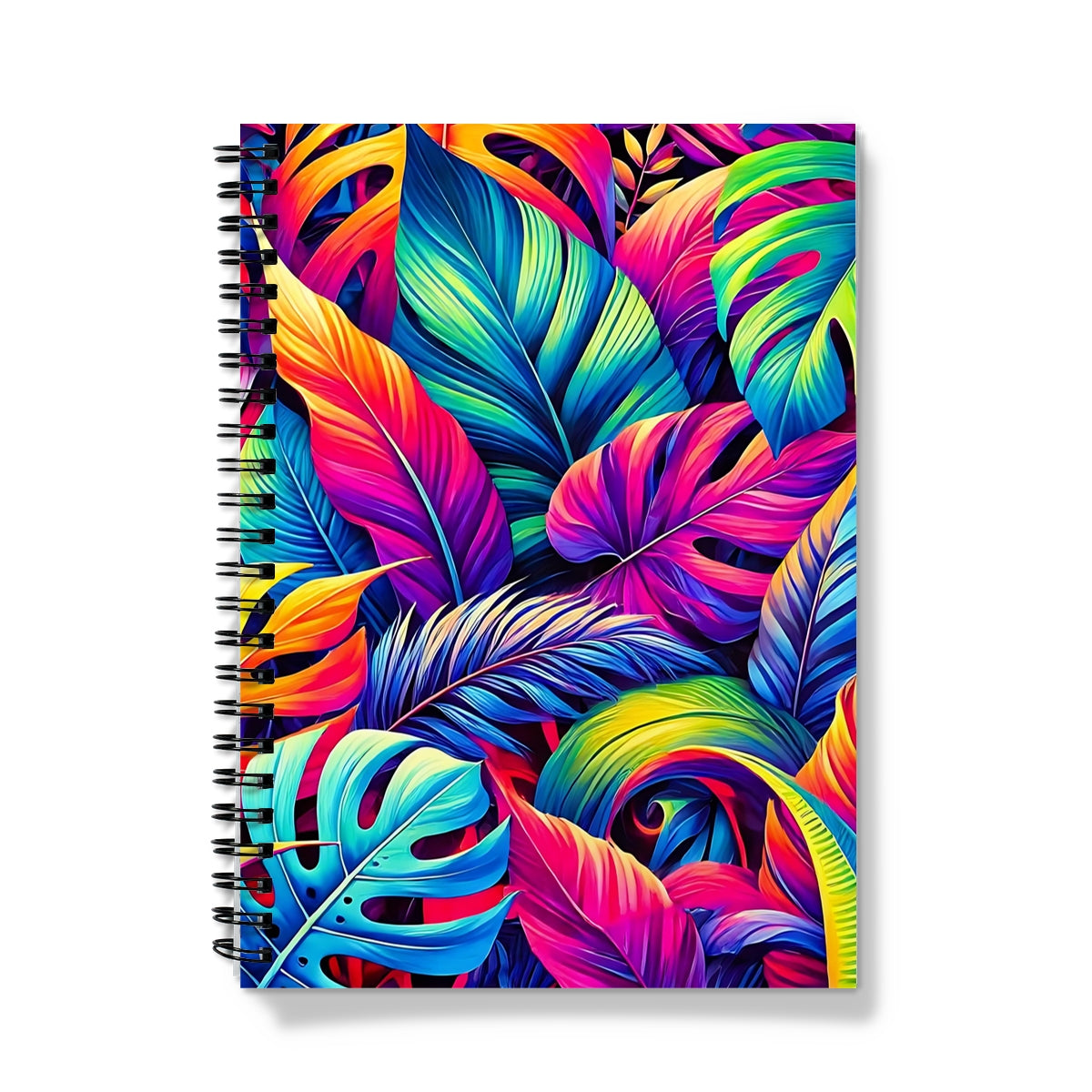 Tropical Leaf Spiral Notebook