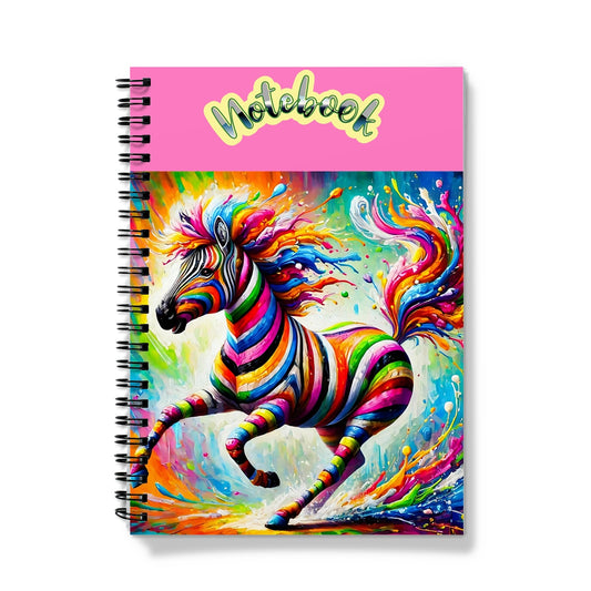 Zebra Colourful Notebook