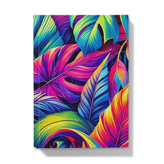 Tropical Leaf Hardback Journal