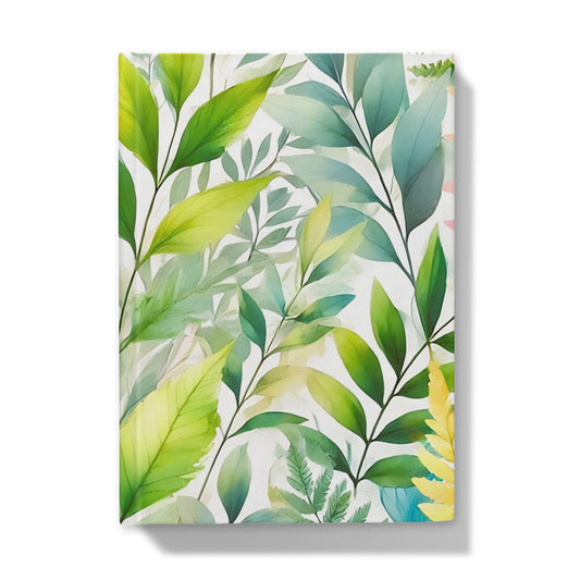 Leaves Pattern Hardback Journal