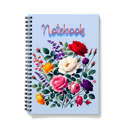 Wild Rose Floral Notebook