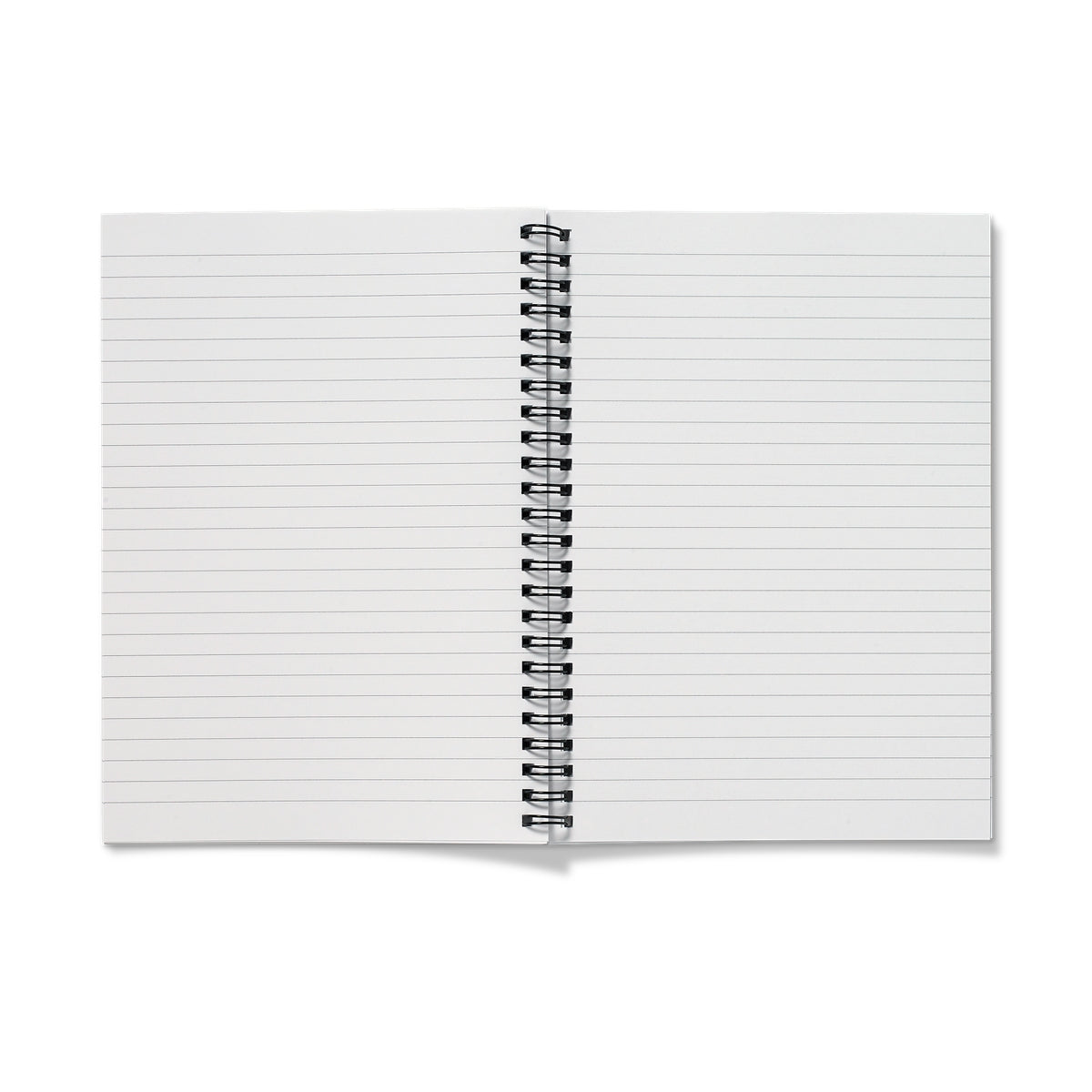 Whimsical Stripes Zebra Spiral Notebook