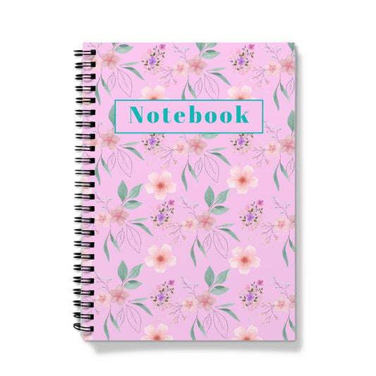 Paperdec Floral Spiral Notebook