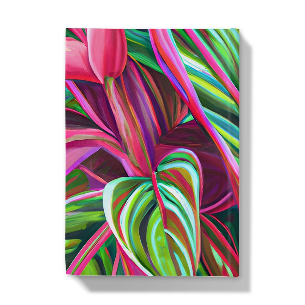 Tropical Leaves Hardback Journal